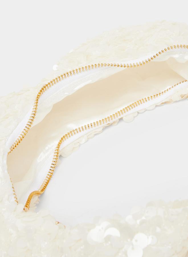 ستايلي حقيبة كتف مزينة بالترتر - Image 4